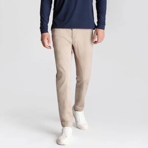 Birddogs Khaki Stretch Pants Men’s Size 30x30 Built-In Liner Casual  Chinos